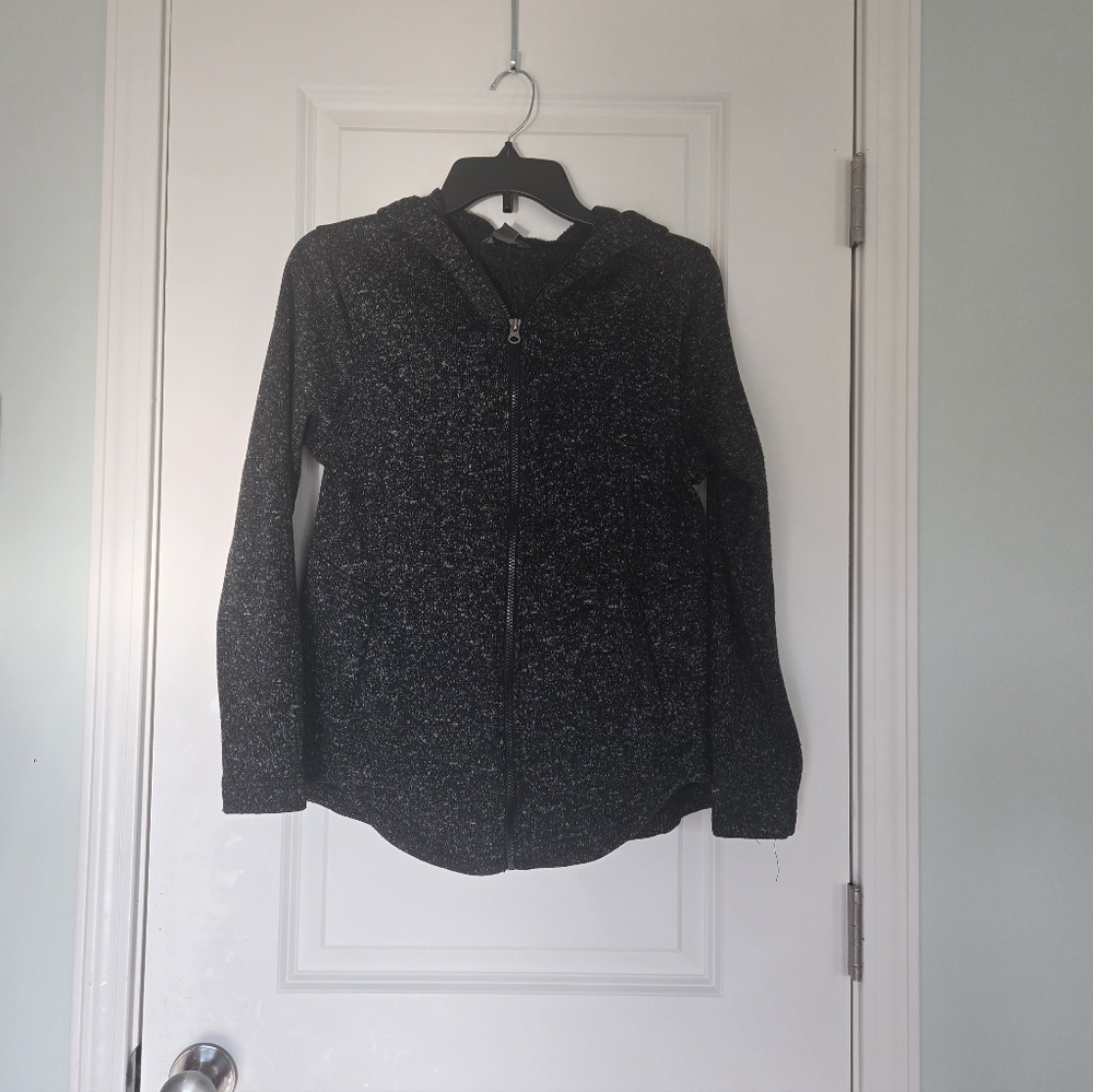 Eddie Bauer Long Full Zip Jacket Sweater Size Medium - Picture 3 of 11